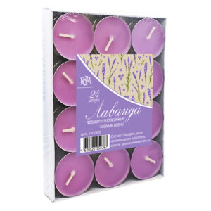 Lavender Tea Candles 24 pieces
