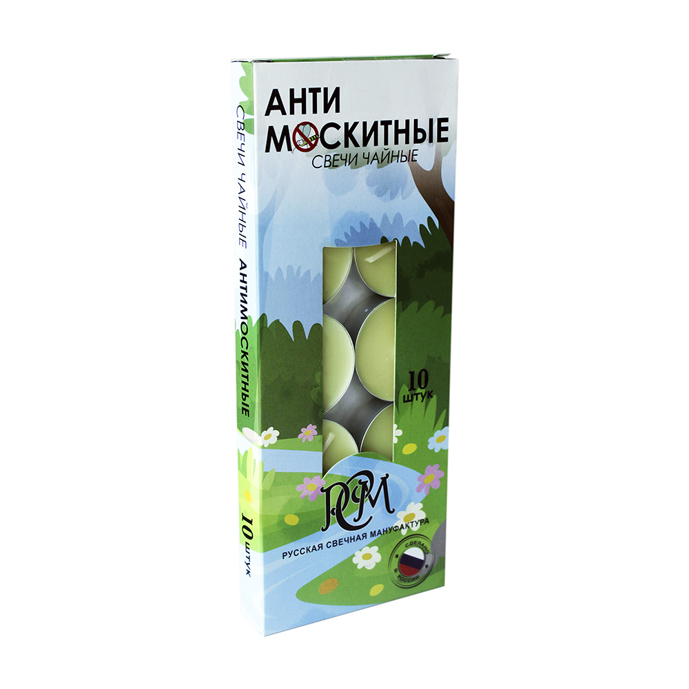 Tealights anti-mosquito 10 pieces - изображение 1